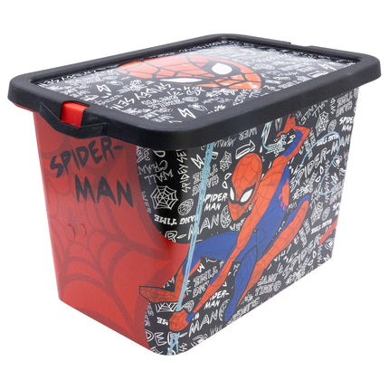 Spiderman Storage Box with Click Lid