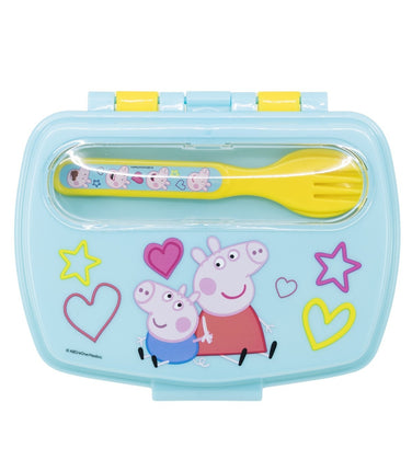 Peppa Pig Kids Lunch Box with Cutlery