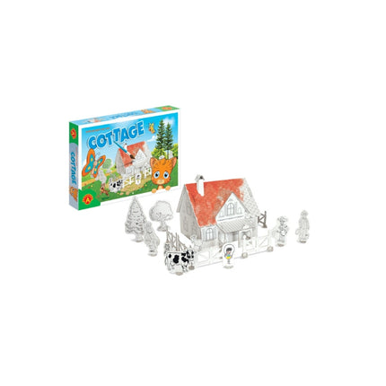 Paint a cottage (Cat) - ALEXANDER Toys
