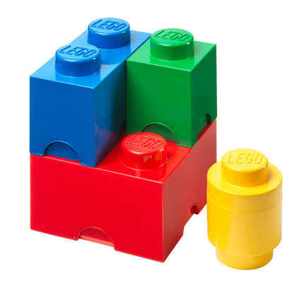 LEGO Storage Brick Multi Pack 4 Pcs