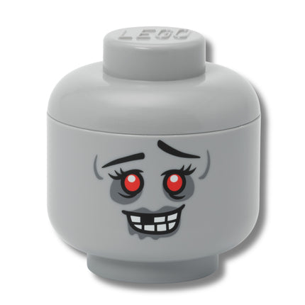 LEGO Storage Head (MINI) - ZOMBIE - Kids’ Toy Storage Box with Lid