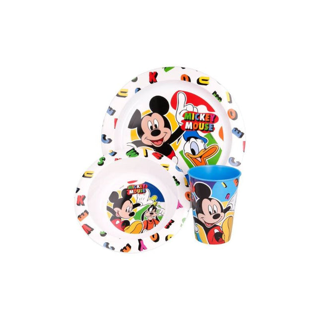 Mickey the Mouse 3 Piece Set