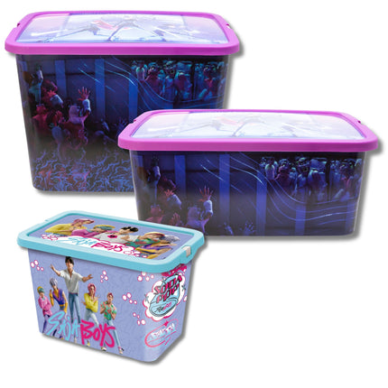 Kpop Demon Hunters Storage Click Boxes/Toy Organiser in 3 Sizes