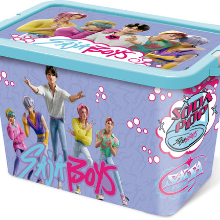 Kpop Demon Hunters Storage Click Boxes/Toy Organiser in 3 Sizes