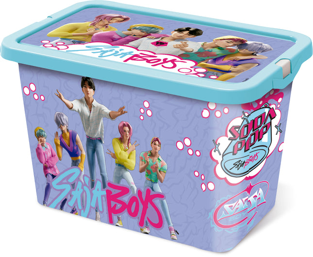 Kpop Demon Hunters Storage Click Boxes/Toy Organiser in 3 Sizes