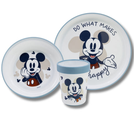 Mickey Mouse Toddler 3 Piece Dinner Set