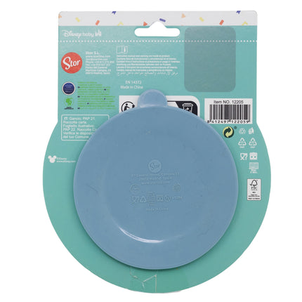 Mickey Mouse Toddler Silicone Square Bowl with suction