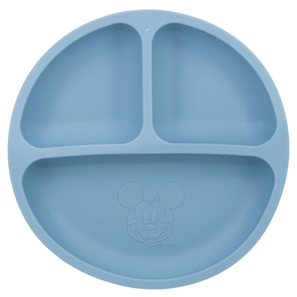 Mickey Mouse divided silicone plate for Toddlers
