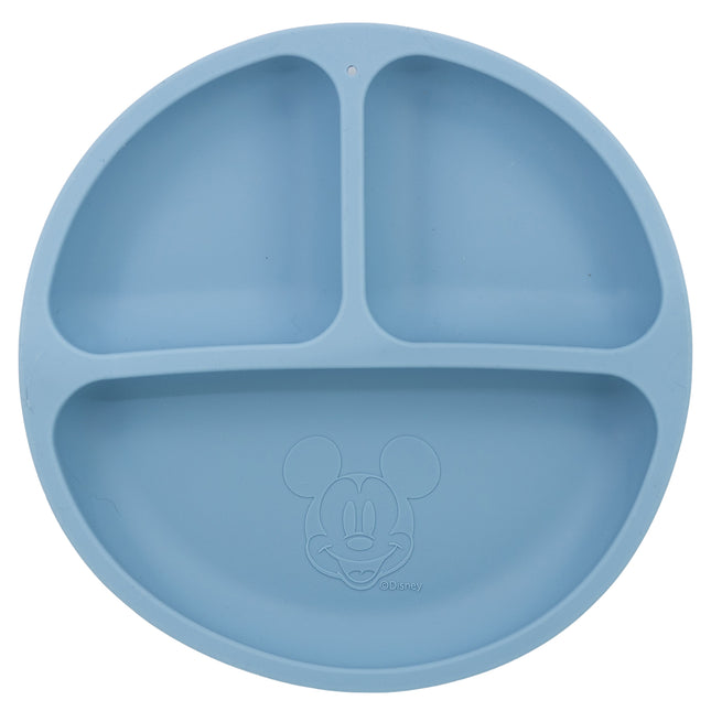 Mickey Mouse divided silicone plate for Toddlers
