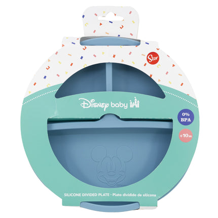 Mickey Mouse divided silicone plate for Toddlers