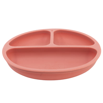 Minnie Mouse Silicone Plate with Divided Sections for Toddlers