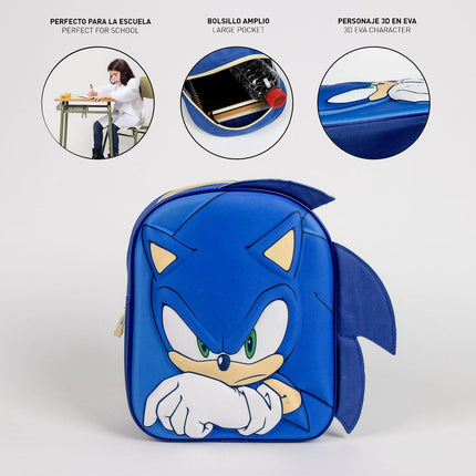 Sonic the Hedgehog 3D Backpack