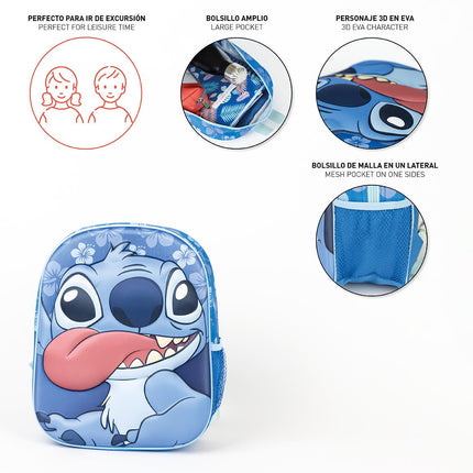 Stitch 3D Backpack for kids