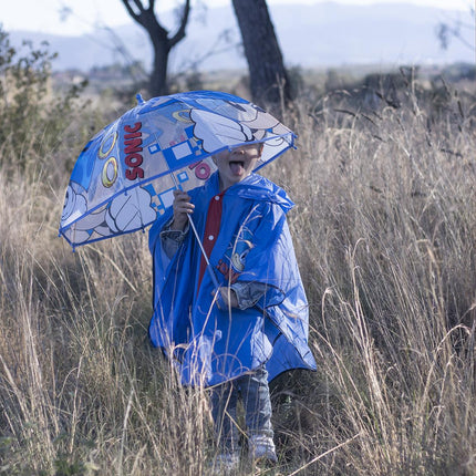 Sonic the Hedgehog Umbrella for kids - Making sure your kid stays dry!