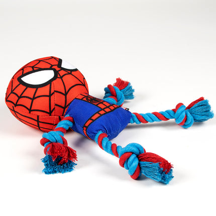 Spiderman Dental Cord Toy for Dogs