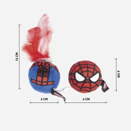 Spiderman 2 Piece Cat Toy