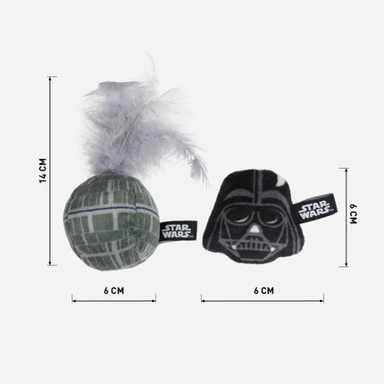 Darth Vader (STAR WARS) 2 Piece Cat Toy