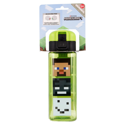 Minecraft Square Lock Water Bottle 550ml