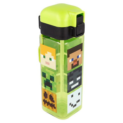 Minecraft Square Lock Water Bottle 550ml