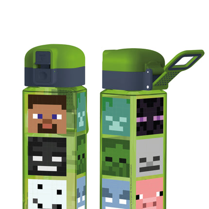 Minecraft Square Lock Water Bottle 550ml