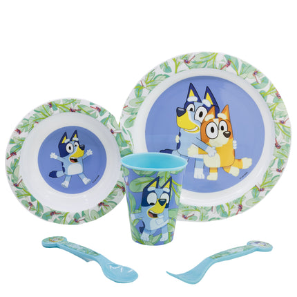 Bluey 5 Piece Dinner Set for Children