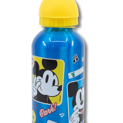 Mickey Mouse Fun-Tastic Aluminium Water Bottle 400ml