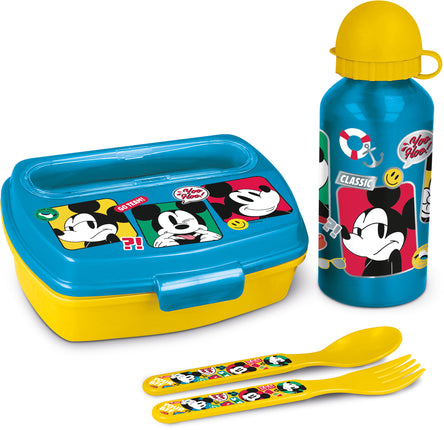 Mickey Mouse Fun-Tastic 4 Piece Back to School Lunch Set