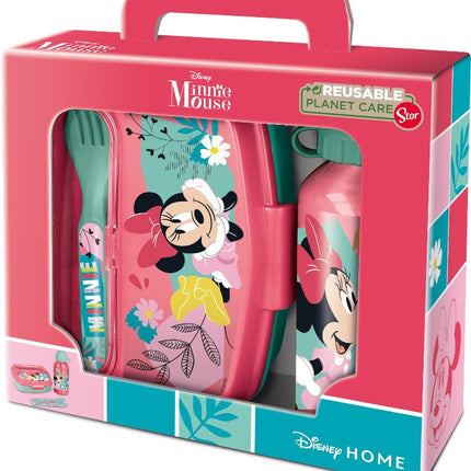 Minnie The Mouse School Lunch Set