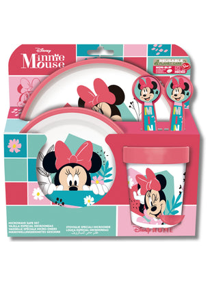 Minnie Mouse 'Being More Minnie' 5 Piece Dinner Set