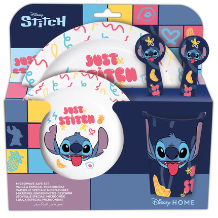 Stitch 5 Piece Dinner Set for children