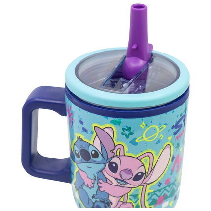 Stitch Double Walled Sipper Mug 640ml for Kids