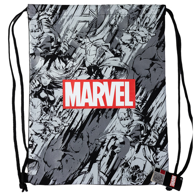 Marvel Avengers Insulated Drawstring Bag for children's lunch