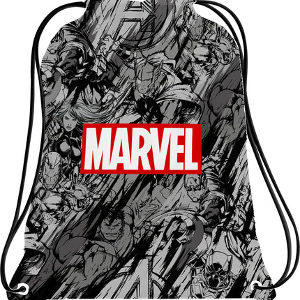 Marvel Avengers Insulated Drawstring Bag for children's lunch