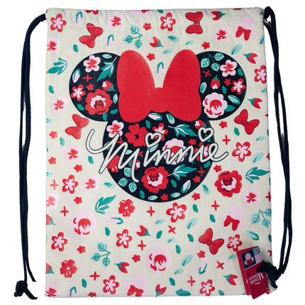 Minnie Mouse Insulated Drawstring Lunch Bag