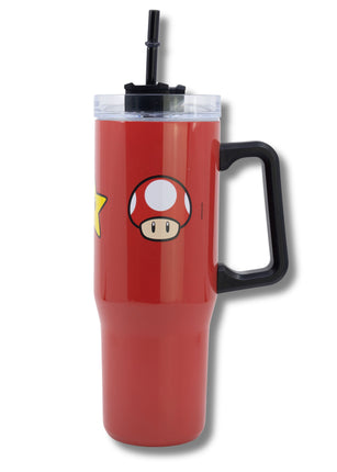 Super Mario Stainless Steel Rambler Mug XL 940ml