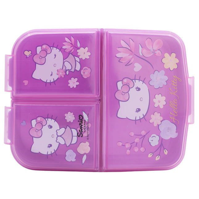 HELLO KITTY MULTI COMPARTMENT SANDWICH BOX