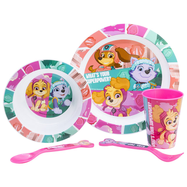 Paw Patrol Sketch Essence 5 Piece Dinner Set