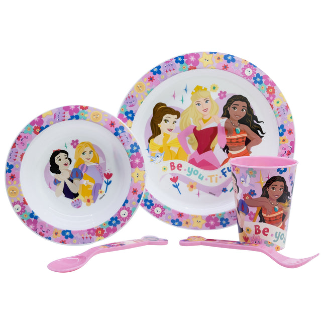 Disney Princess 5 Piece Dinner Set