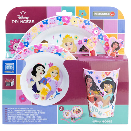 Disney Princess 5 Piece Dinner Set