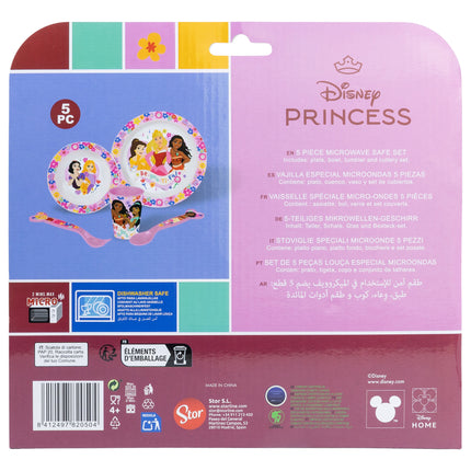 Disney Princess 5 Piece Dinner Set