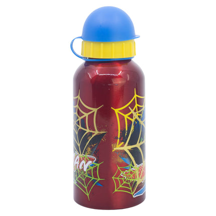 Spiderman 'Moving Target' Aluminium Water Bottle 400ml