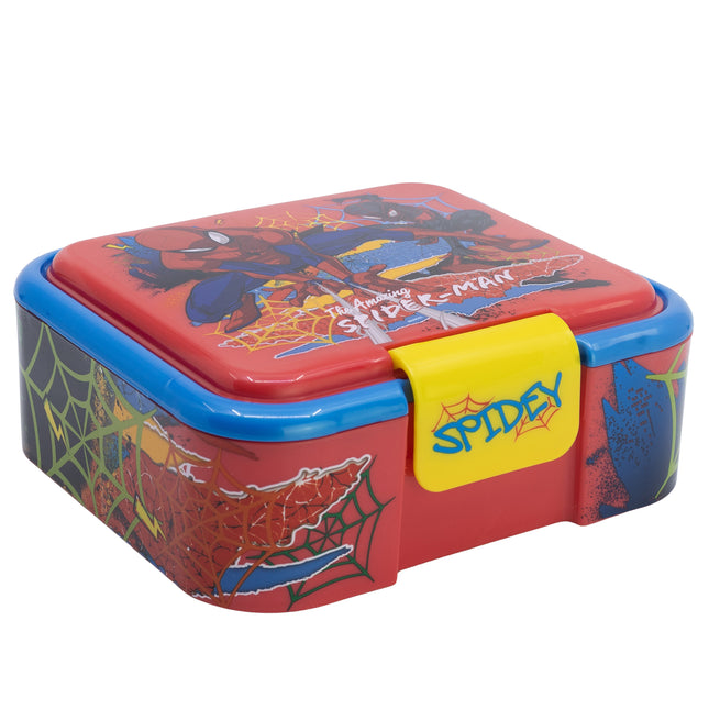 Spiderman Supreme Multi Compartment Lunch Box
