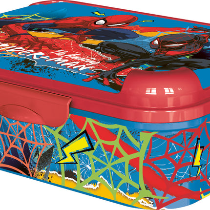 Spiderman 'Moving Target' Plastic Lunch Box for kids