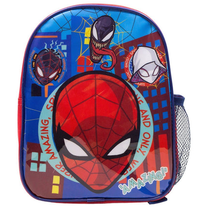 Spider-Man Insulated Lunch Bag Backpack Kids School Lunch Bag with Pocket