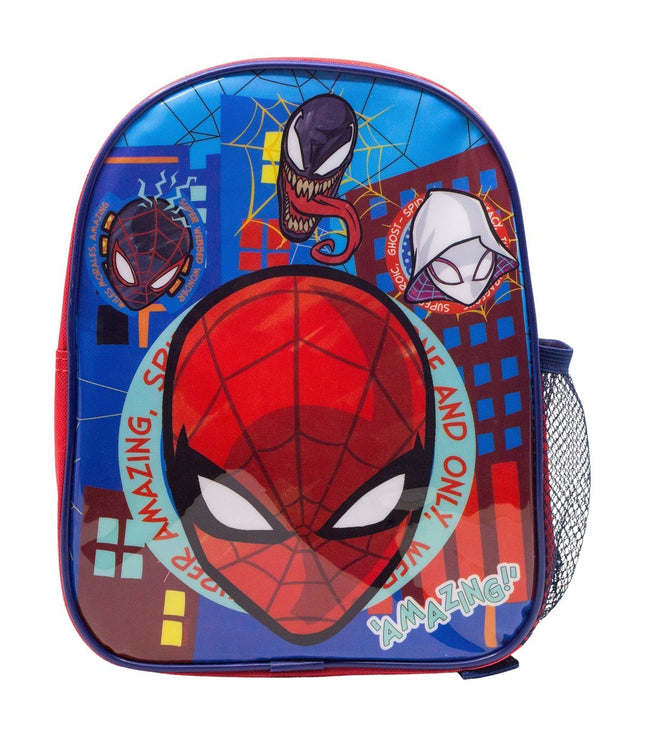 Spider-Man Insulated Lunch Bag Backpack Kids School Lunch Bag with Pocket
