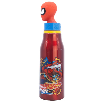 Spiderman 3D Figurine Aluminium Water Bottle 690ml