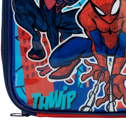 Stor Spiderman 'Mob Rules' Insulated Rectangular Lunch Bag