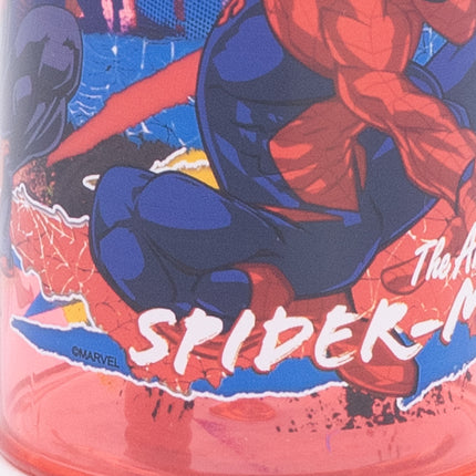 Spiderman 360 ml Reusable Children's Cup with Straw and Lid with 3D Figurine | Stor