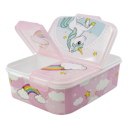 Unicorn Multi Compartment Lunch Box