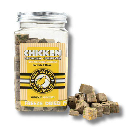 Dog Treats - Freeze Dried Meat & Chicken - Kiwi Walker